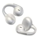Baseus Bowie MC1 Pro Open Ear Bluetooth Handsfree Ακουστικά με Αντοχή στον Ιδρώτα και Θήκη Φόρτισης Λευκά