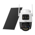 Imou IPC-SA70F-10M0T2-EU/FSP008 IP Dual Κάμερα Παρακολούθησης Wi-Fi/4G 5+5MP Αδιάβροχη Μπαταρίας με Αμφίδρομη Επικοινωνία και Φακό 3.6mm