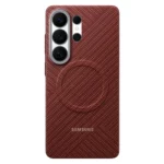 Samsung Carbon Magnet Back Cover Aramid Fiber 0.8mm Κοραλί (Galaxy S26 Ultra) EF-KS948SREGWW