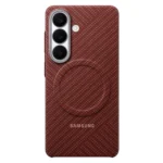 Samsung Carbon Magnet Back Cover Aramid Fiber 0.8mm Κόκκινο (Galaxy S26) EF-KS942SREGWW