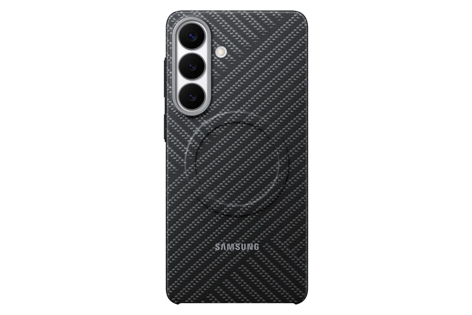 Samsung Carbon Magnet Back Cover Aramid Fiber 0.8mm Γκρι (Galaxy S26+) EF-KS947SSEGWW - Image 1