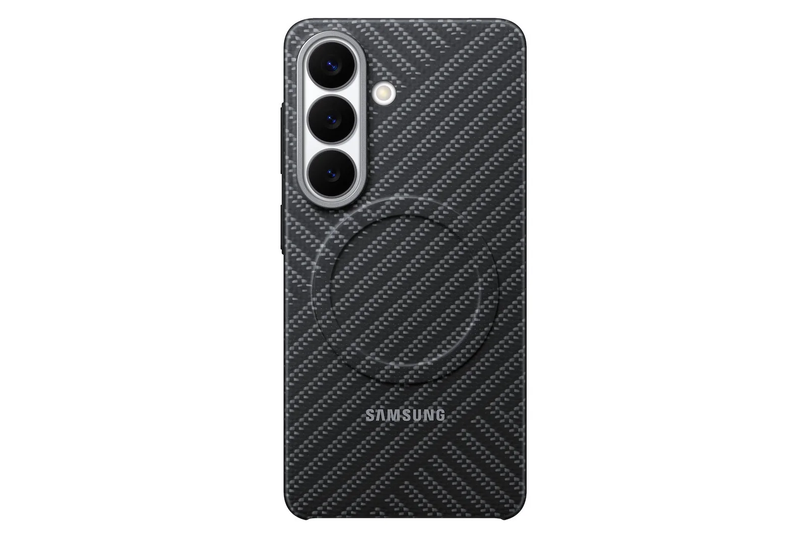 Samsung Carbon Magnet Back Cover Aramid Fiber 0.8mm Γκρι (Galaxy S26) EF-KS942SSEGWW - Image 1