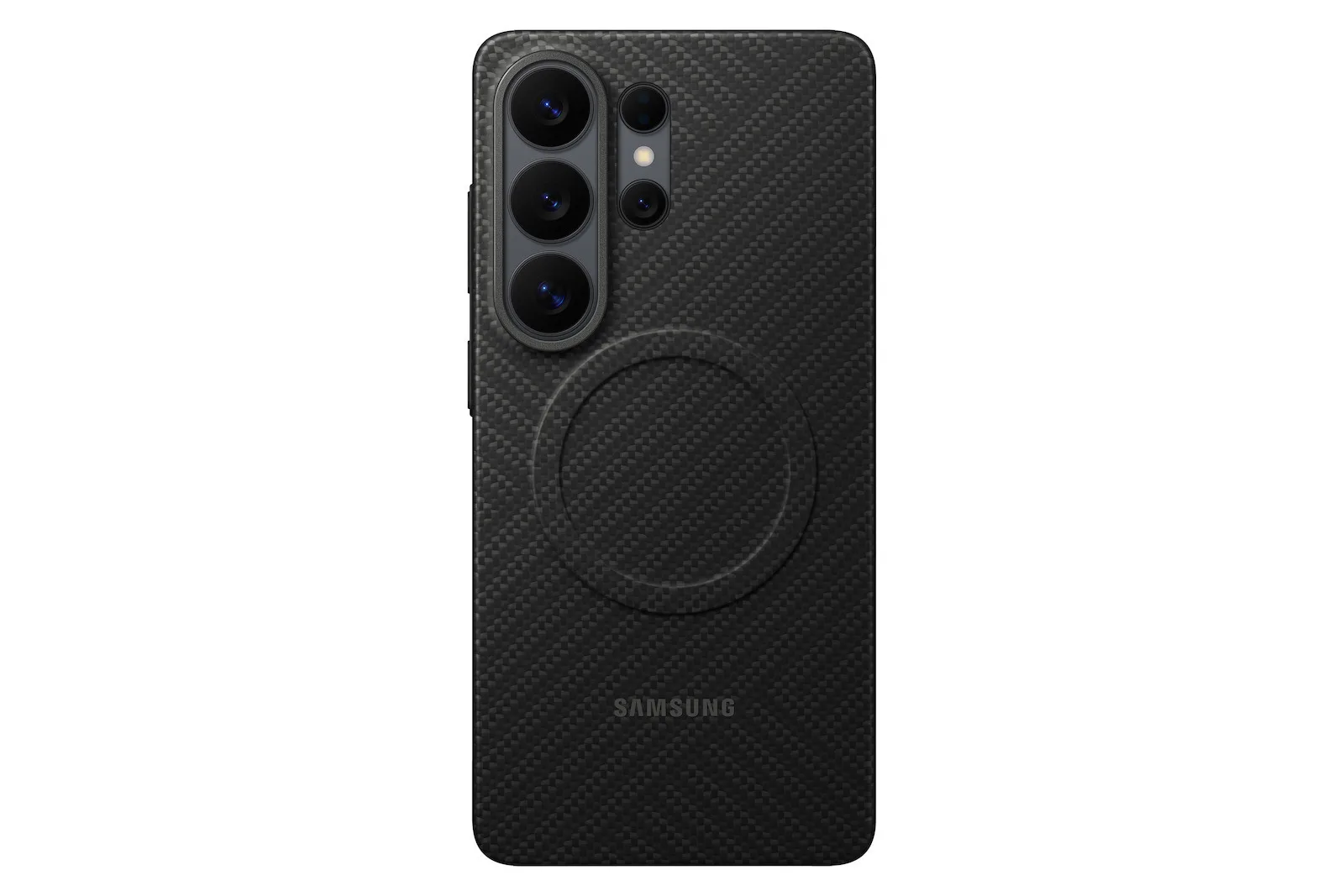 Samsung Carbon Magnet Back Cover Aramid Fiber 0.8mm Μαύρο (Galaxy S26 Ultra) EF-KS948SNEGWW - Image 1