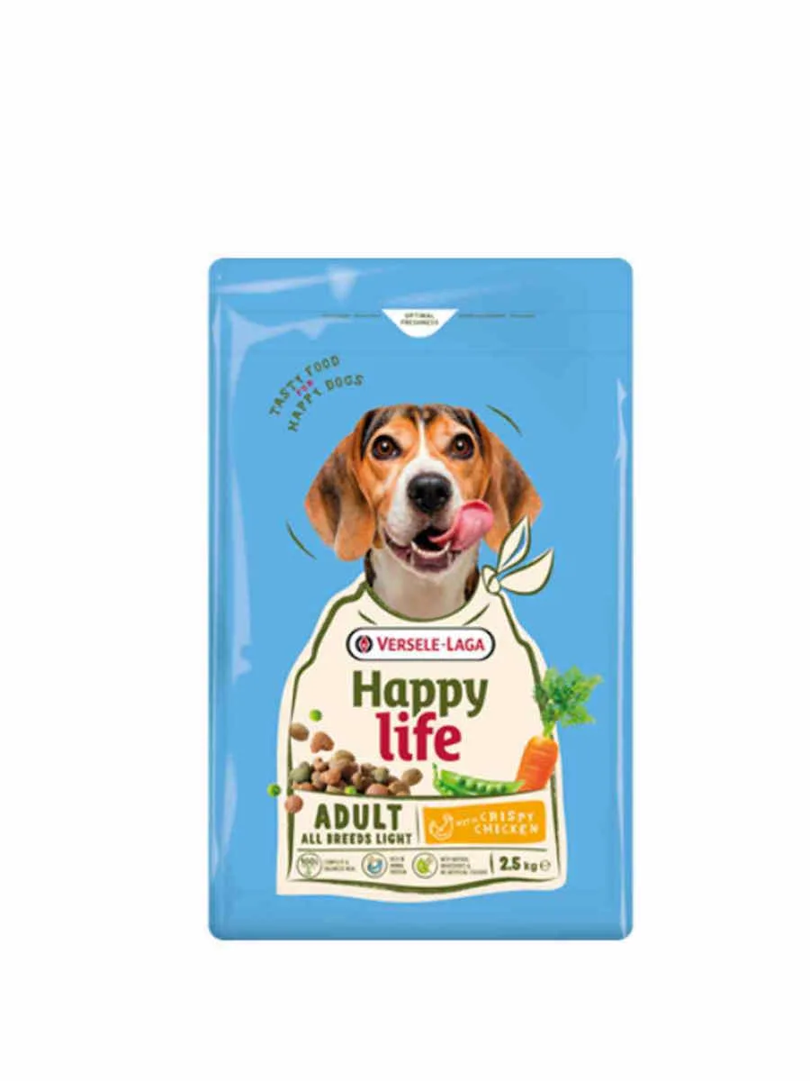 Happy Life 12.5kg Ξηρά Τροφή Διαίτης για Ενήλικους Σκύλους με Κοτόπουλο - Image 1