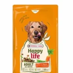 Happy Life 12.5kg Ξηρά Τροφή για Ενήλικους Σκύλους με Βοδινό, Μοσχάρι, Κρέας, Κοτόπουλο, Σολομό και Λαχανικά