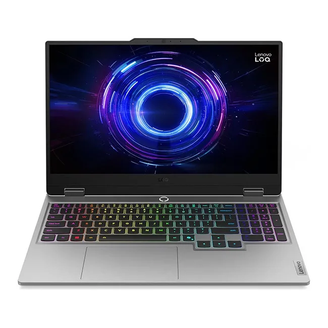 Lenovo LOQ 15IRX10 15.6" IPS FHD 144Hz (i5-13450HX/64GB/2TB SSD/GeForce RTX 5060/W11 Home) Luna Grey (US Keyboard) - Image 1