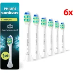 Original Philips Sonicare Intercare Hx9006/87 Toothbrush Head Medium Soft Bristles 6 Pcs Cleaning Hard-to-reach Areas