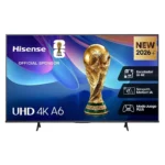 Hisense Smart Τηλεόραση 65" 4K UHD LED A6S HDR (2026) 65A6S