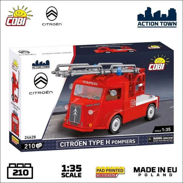 Cobi Τουβλάκια Citroen Type H (1947-1981) Firefighters για 6+ Ετών 210τμχ - Image 1