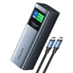 Vention FKE Power Bank 27000mAh 140W με Θύρα USB-A και 2 Θύρες USB-C Γκρι