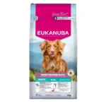 Eukanuba Care 12kg Ξηρά Τροφή χωρίς Σιτηρά για Ενήλικους Σκύλους με Πάπια