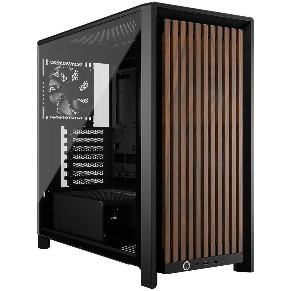 20260417132129_corsair_frame_4000d_wood_rs_gaming_midi_tower_kouti_ypologisti_me_plaino_parathyro_black_walnut.jpeg Corsair FRAME 4000D WOOD RS Gaming Midi Tower Κουτί Υπολογιστή με Πλαϊνό Παράθυρο Black/Walnut - Image 1