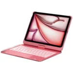 Supero Tablet Case Typecase Flexbook Touch Keyboard Ipad Air 11" M2 2024 M3 2025 M4 2026 Pink