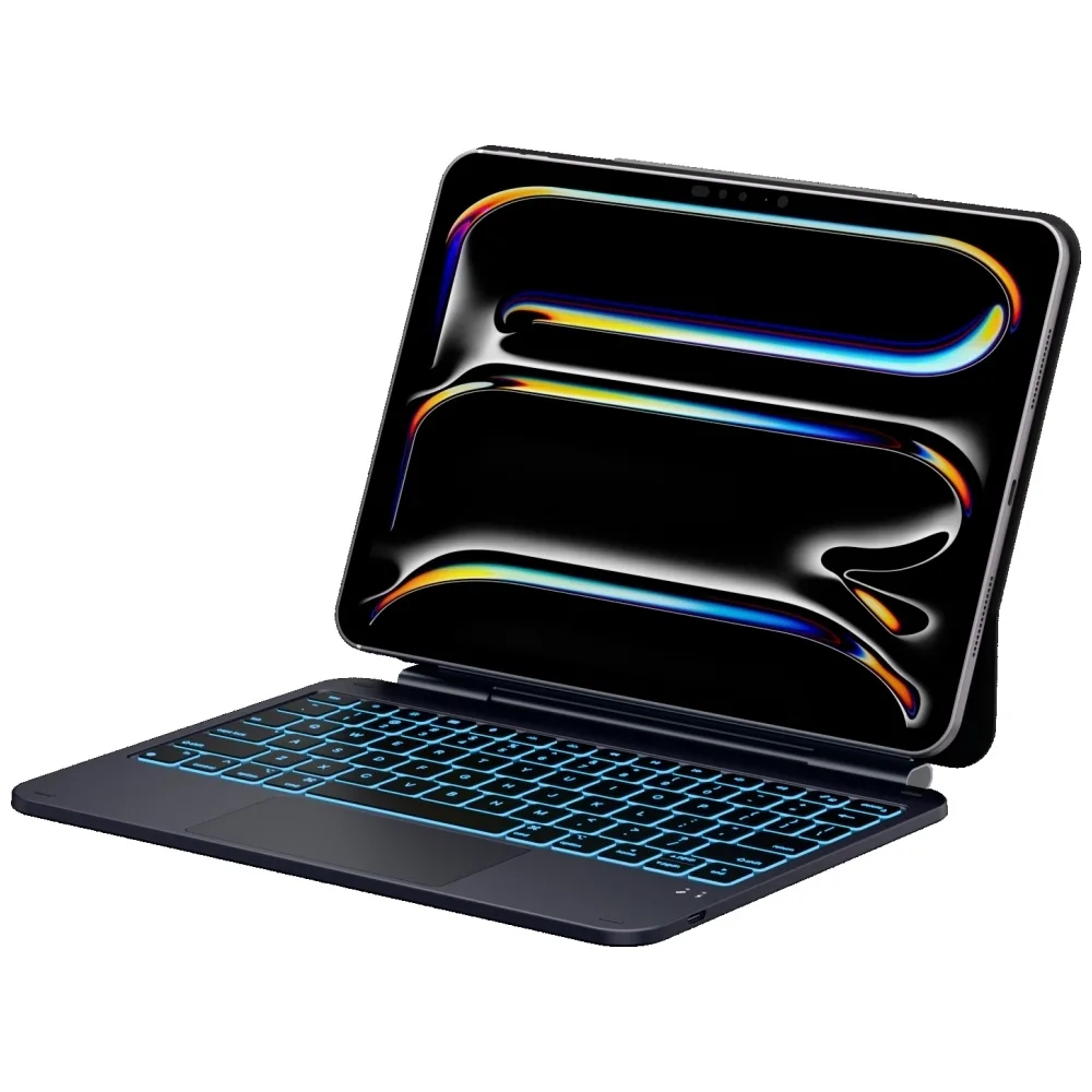 Case Typecase Edge Keyboard Ipad Pro 11" M4 2024 M5 2025 Black - Image 1