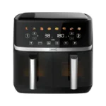 Kernau KSAF 1017 EB Duo Air Fryer με Διπλό Αποσπώμενο Κάδο 10.2lt Μαύρο