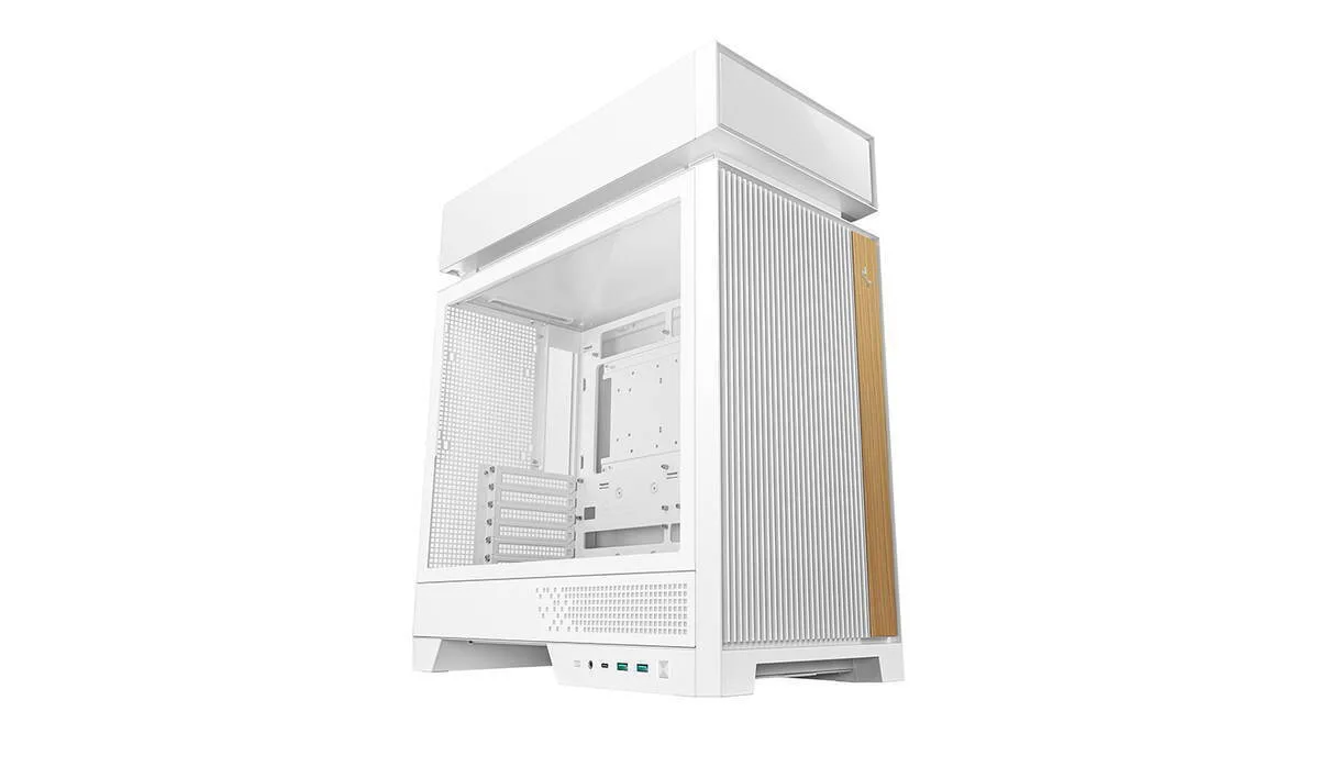 Protech CL660 Gaming Midi Tower Κουτί Υπολογιστή με Πλαϊνό Παράθυρο και ARGB Φωτισμό Λευκό - Image 1