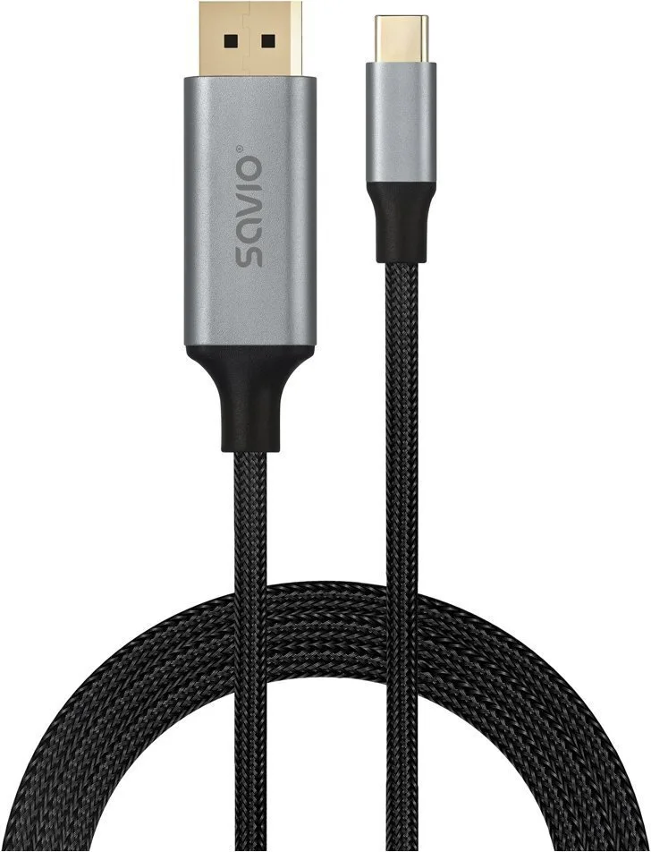 Savio USB 3.2 Cable USB-C male - USB-C PD Μαύρο 2m - Image 1
