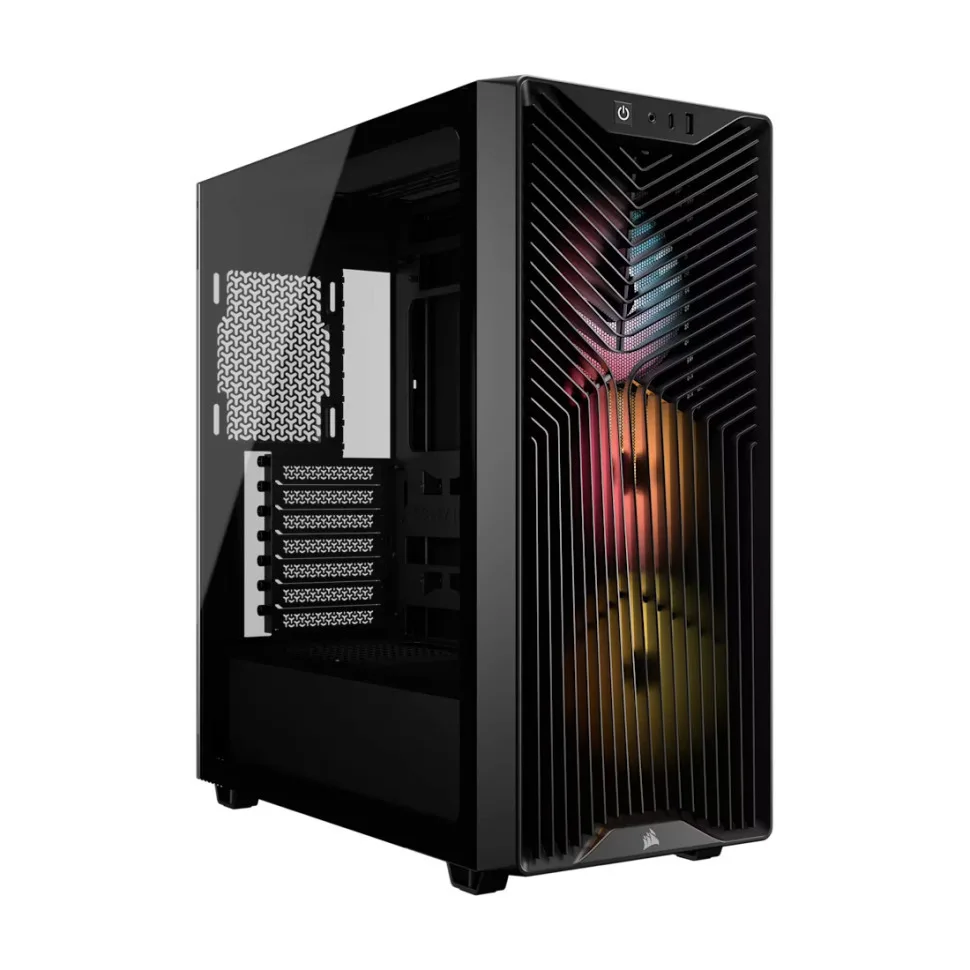 Corsair 3200D RS ARGB Gaming Midi Tower Κουτί Υπολογιστή Μαύρο - Image 1