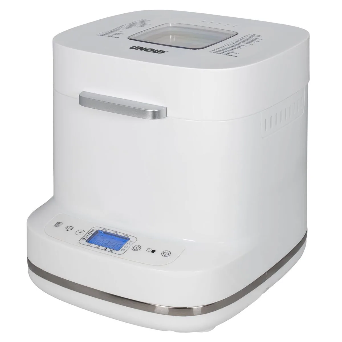 Unold Backmeister 68120 Αρτοπαρασκευαστής 550W Χωρητικότητας 1500gr με 10 Προγράμματα - Image 1