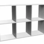 Βιβλιοθήκη Malax White 90x30x60εκ.