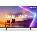 Philips Smart Τηλεόραση 43" 4K UHD QLED Ambilight HDR (2025) 43PUS8450/12