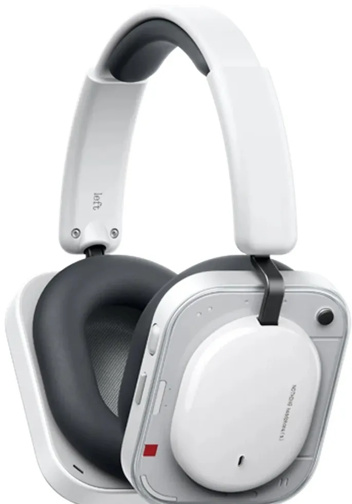 Nothing B186 Ασύρματα / Ενσύρματα Over Ear Ακουστικά και Quick Charge Λευκά - Image 1