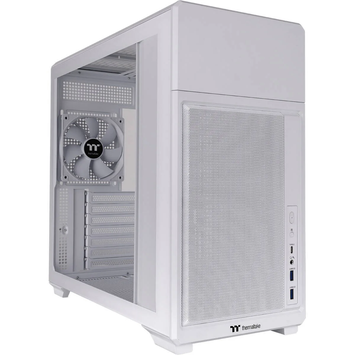 20260428160131_thermaltake_tr300_gaming_midi_tower_kouti_ypologisti_me_plaino_parathyro_leyko.jpeg Thermaltake TR300 Gaming Midi Tower Κουτί Υπολογιστή με Πλαϊνό Παράθυρο Λευκό - Image 1
