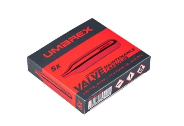 20260429161322_umarex_co2_capsule_5_pcs_12g_preserving_cleaning_umr.jpeg Umarex Co2 Capsule 5 Pcs 12g Preserving Cleaning Umr - Image 1