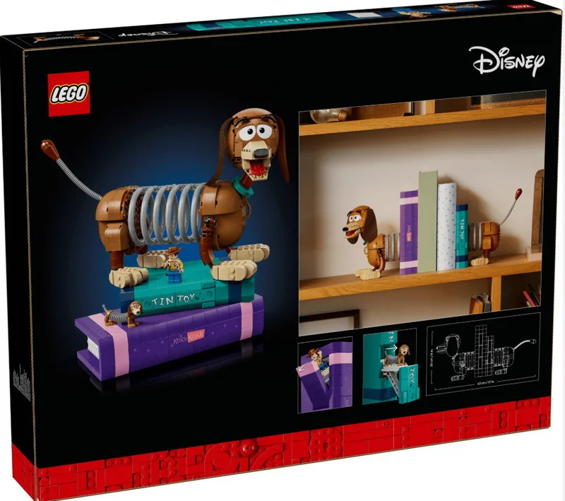 20260430095746_lego_disney_toy_story_slinky_dog_bookends_gia_18_eton_1311tmch_43301.jpeg LEGO Disney Toy Story Slinky Dog Bookends για 18+ Ετών 1311τμχ 43301 - Image 1