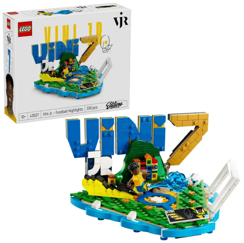 20260430100648_lego_editions_vini_jr_soccer_highlights_gia_10_eton_510tmch_43027.jpeg LEGO Editions Vini Jr. - Soccer Highlights για 10+ Ετών 510τμχ 43027 - Image 1