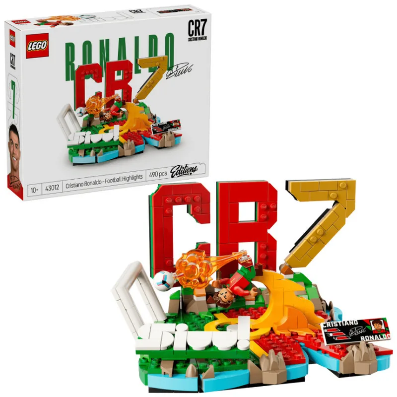 20260430101053_lego_editions_cristiano_ronaldo_soccer_highlights_gia_10_eton_490tmch_43012.jpeg LEGO Editions Cristiano Ronaldo - Soccer Highlights για 10+ Ετών 490τμχ 43012 - Image 1