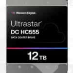 Western Digital Ultrastar HC555 12TB HDD Σκληρός Δίσκος 3.5" SATA III με 512MB Cache για Server / Καταγραφικό 0B48720