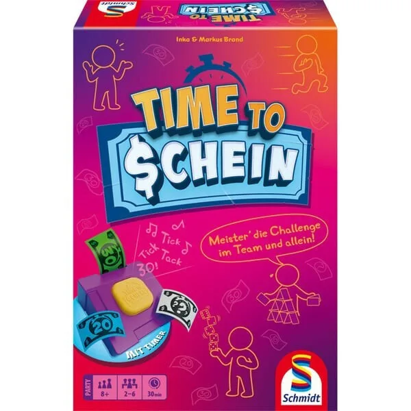 Επιτραπέζιο Παιχνίδι Time to Schein για 2-4 Παίκτες 8+ Ετών 49483 Schmidt Spiele - Image 1