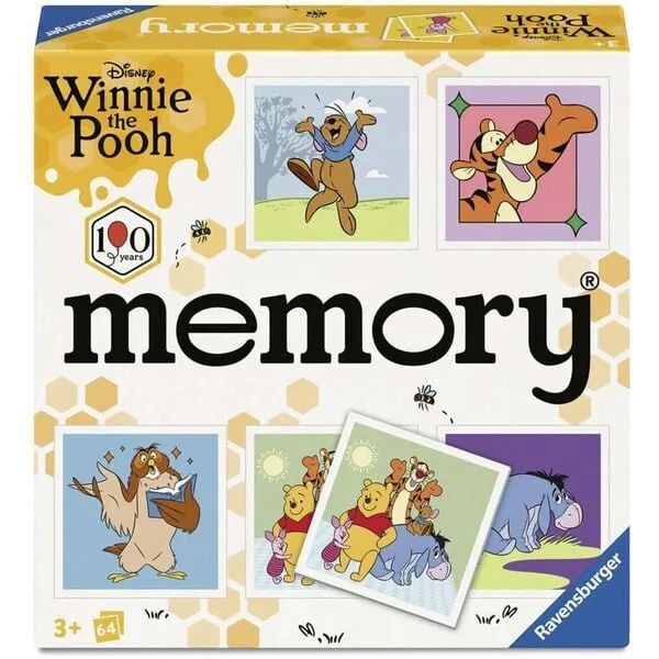 20260507104917_epitrapezio_paichnidi_memory_winnie_the_pooh_3_eton_25085_ravensburger.jpeg Επιτραπέζιο Παιχνίδι Memory Winnie the Pooh 3+ Ετών 25085 Ravensburger - Image 1