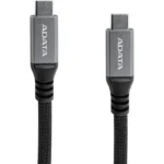 Adata Magnetic USB 2.0 Cable USB-C male - USB-C Μαύρο CACCU3-100W-100AN-BK