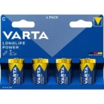 Varta Longlife Power Αλκαλική Μπαταρία C 1.5V 04914121424