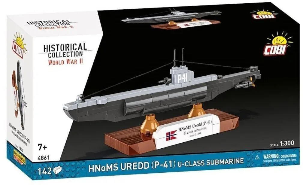 Cobi Τουβλάκια Uredd (P-41) U-class Submarine για 7+ Ετών 142τμχ COBI-4861 - Image 1