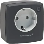 HomeMatic Μονή Εξωτερική Πρίζα Ρεύματος Γκρι