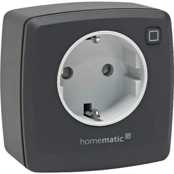 20260507170830_homematic_moni_exoteriki_priza_reymatos_gri.jpeg HomeMatic Μονή Εξωτερική Πρίζα Ρεύματος Γκρι - Image 1