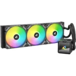 Sharkoon S60 Υδρόψυξη AIO CPU με 3 Ανεμιστήρες 120mm και ARGB Φωτισμό