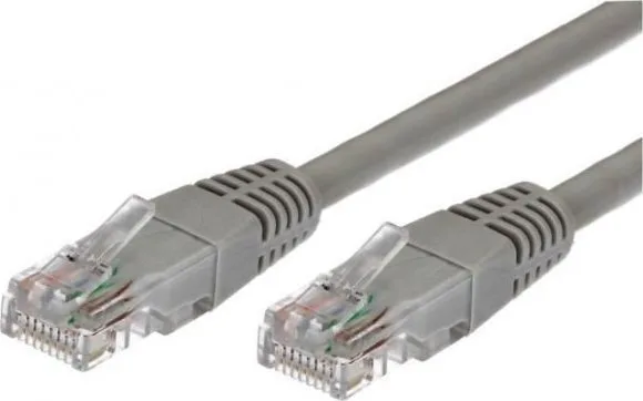 20260511125932_tb_print_u_utp_cat_5e_kalodio_diktyou_ethernet_1m_gri_10tmch.jpeg TB Print U/UTP Cat.5e (Gigabit) Καλώδιο Δικτύου Ethernet 1m Γκρι 10τμχ - Image 1