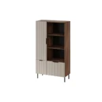 Μπουφές Almera Ξύλινος Cashmere 90x42x165cm