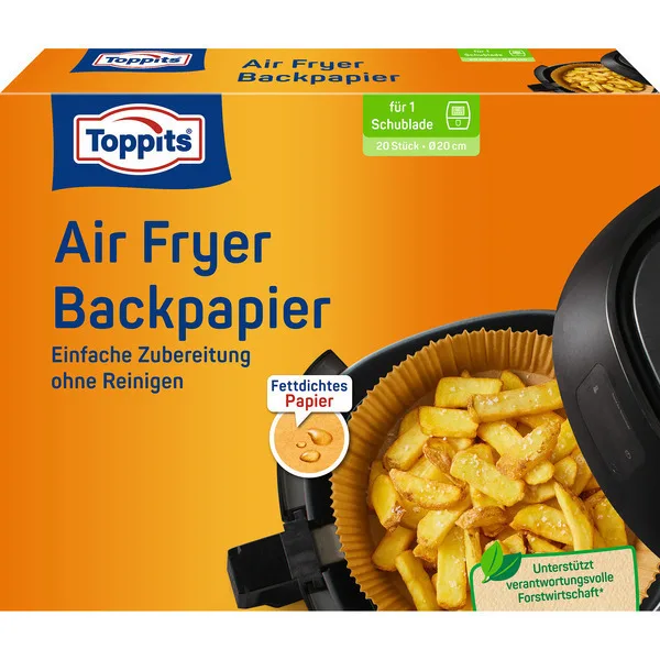 20260511165252_melitta_antikollitika_chartia_gia_air_fryer.jpeg Melitta Αντικολλητικά Χαρτιά για Air Fryer - Image 1