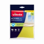 Vileda Actifibre Pro Glass Window Cloth 1 Piece