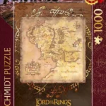 Lord Of The Rings Map Of Middle Earth Puzzle 2D 1000pcs