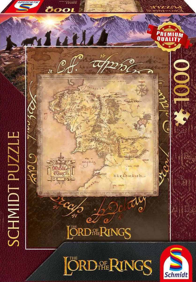 20260514170758_lord_of_the_rings_map_of_middle_earth_puzzle_2d_1000pcs.jpeg Lord Of The Rings Map Of Middle Earth Puzzle 2D 1000pcs - Image 1