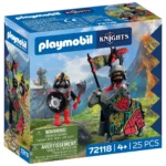 Playmobil Knights Αρχηγός Ιπποτών Δράκων και Πολεμιστής για 4 ετών 72118