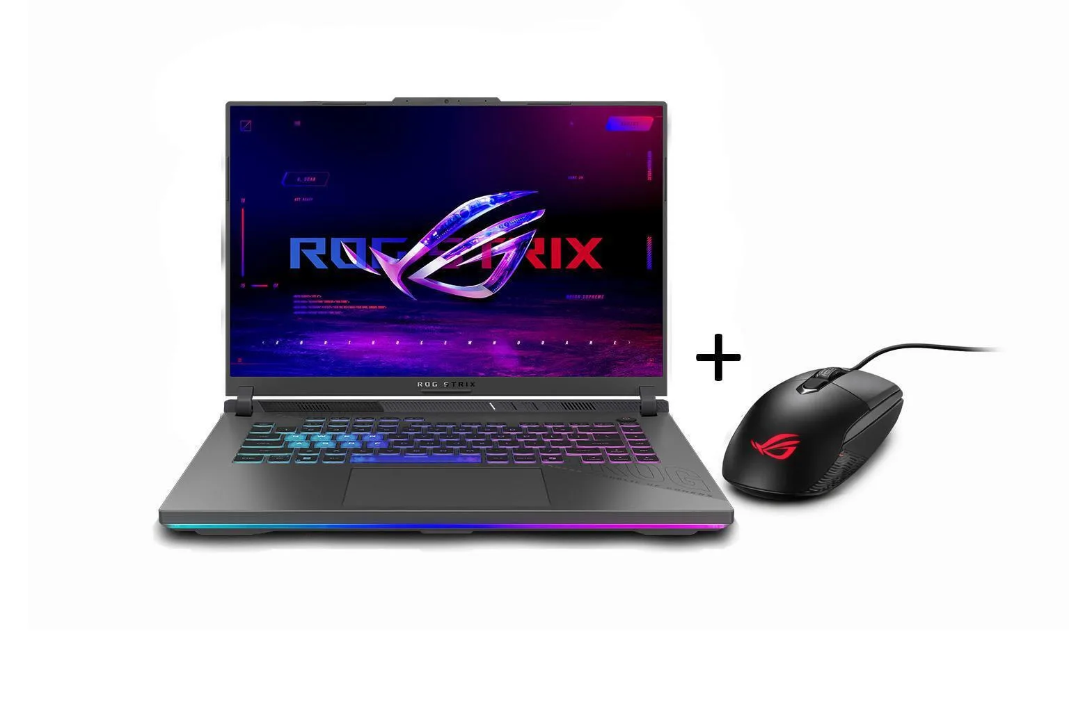 Asus ROG Strix G16 16" FHD+ (Ryzen 9-8940HX/16GB/1.0TB SSD/GeForce RTX 5070 Ti/W11 Home) (US Keyboard) - Image 1