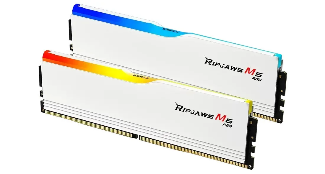 20260518170410_g_skill_ripjaws_m5_ddr5_64gb_ram_me_modules_kai_tachytita_6800_gia_desktop_f5_6800j3445g32gx2_rm5rw.jpeg G.Skill Ripjaws M5 DDR5 64GB RAM με 2x32GB Modules και Ταχύτητα 6800 για Desktop F5-6800J3445G32GX2-RM5RW - Image 1