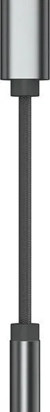 KZ USB 2.0 Cable USB-C male - 3.5mm Γκρι 0.11m AM01
